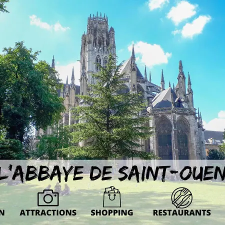 Lägenhet Cosy'appart - La Rose Rouen