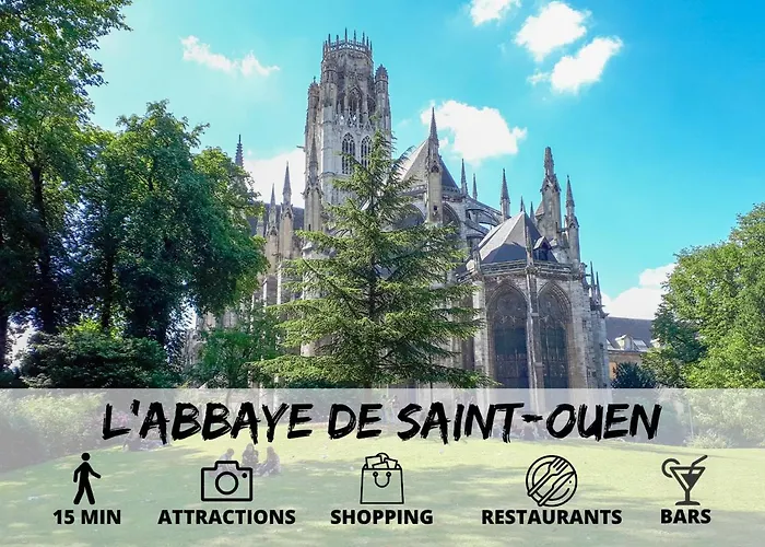 Lägenhet Cosy'appart - La Rose Rouen